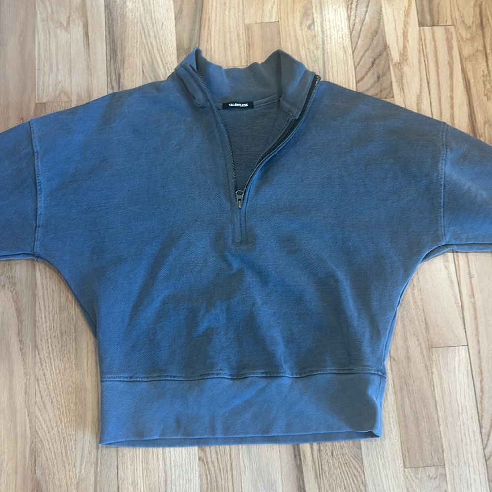 Talentless Heavyweight Half Zip Pullover - image 3